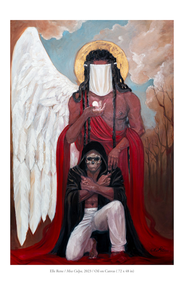 Mea Culpa- Signed Limited Edition Print 2/60 by Elle Rene