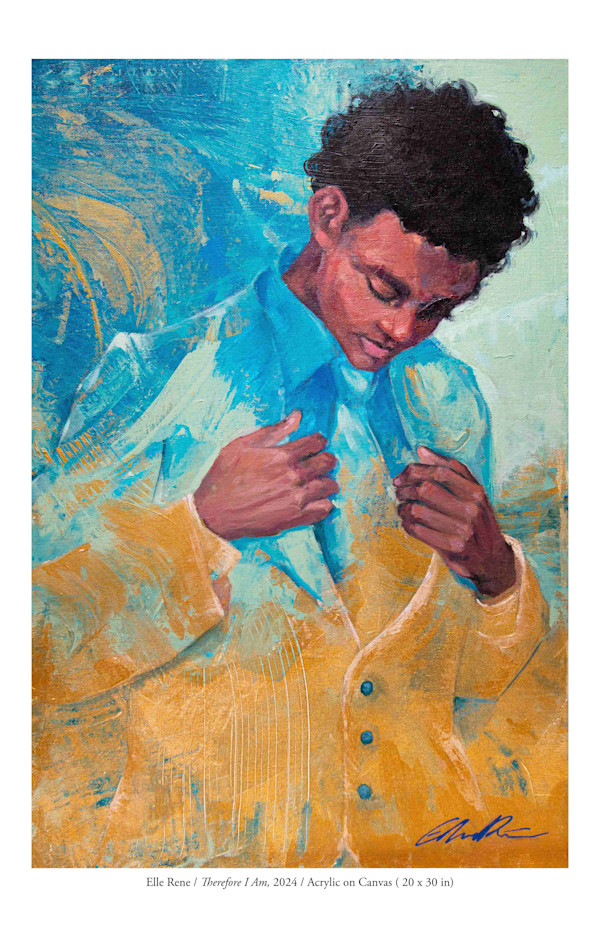 Therefore I Am - Signed Limited Edition Print 2/60 by Elle Rene