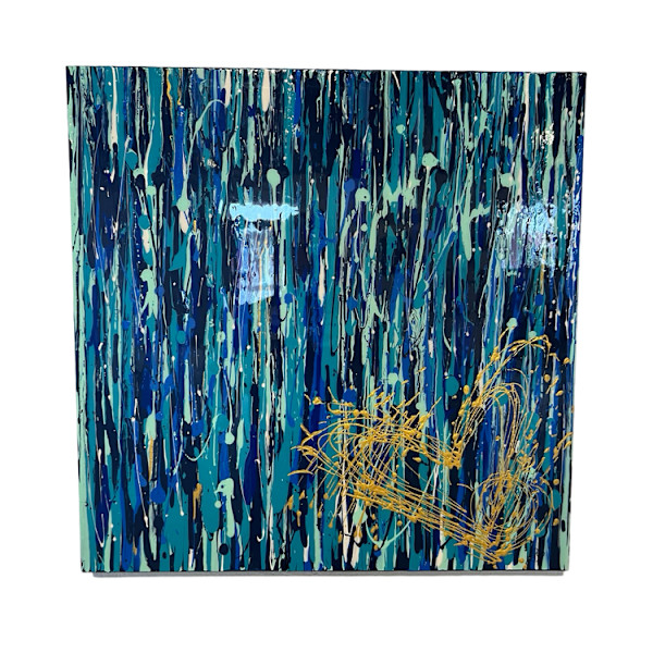 Blue Kaleidoscope by Elsy Rojas