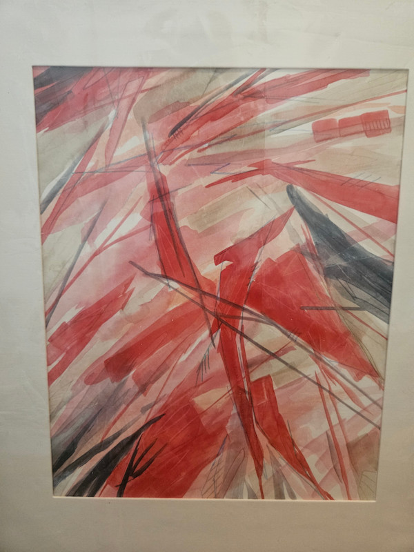 Watercolor Headache #1 by Alexandria Levin, Image 1.