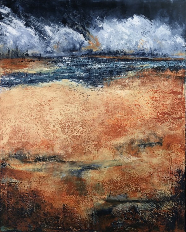 Before the Storm - diptych by Zdenka Bleile