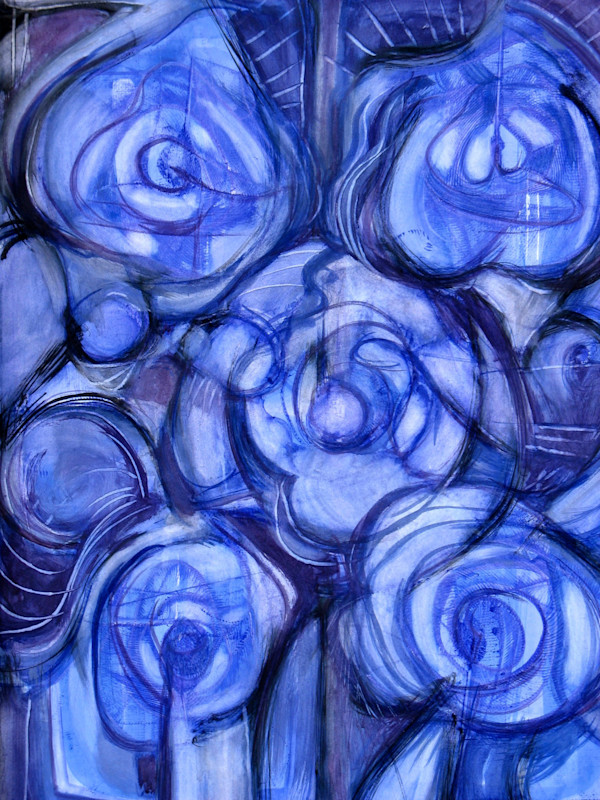 Blue Shallots by renée  alyson, Image 1.
