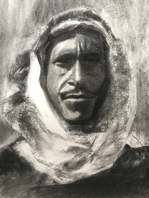 A man Under Light by Salman Alameer