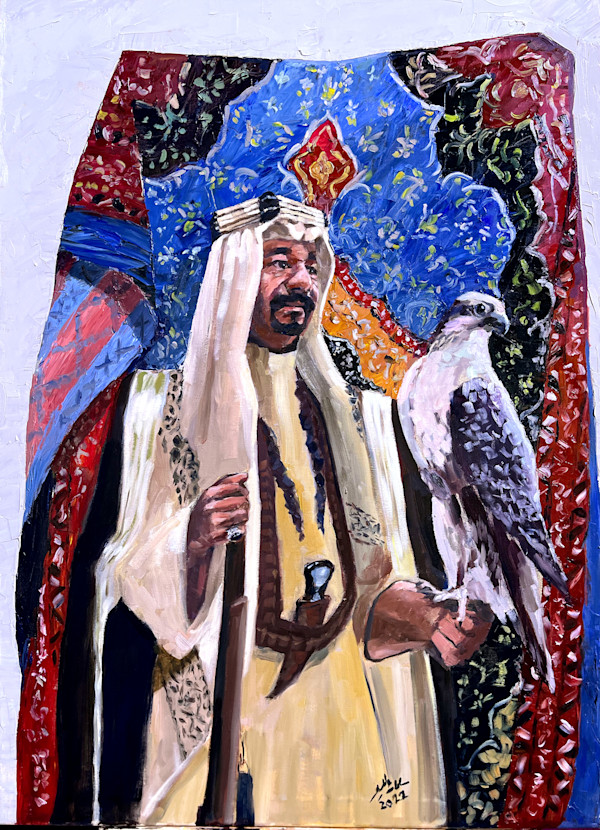 Falcon Hunter by Salman Alameer