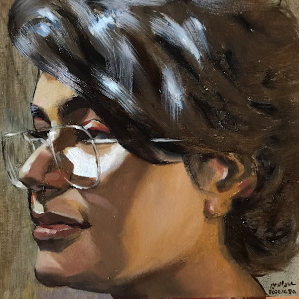 Artist Portrait-6 by Salman Alameer