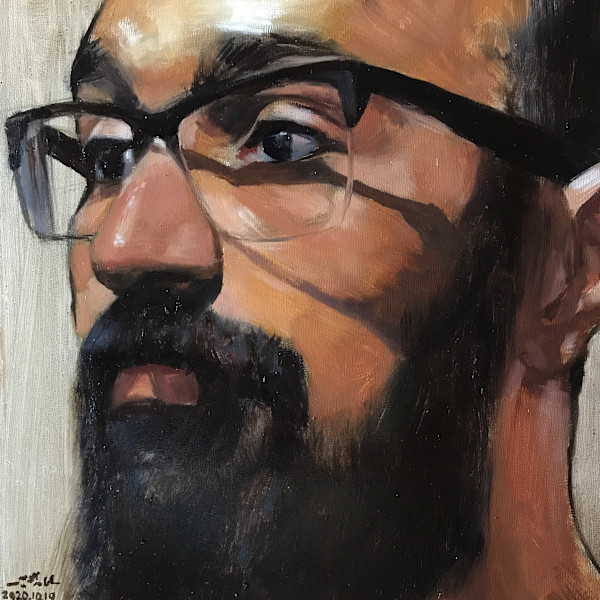 Artist Portrait-3 by Salman Alameer