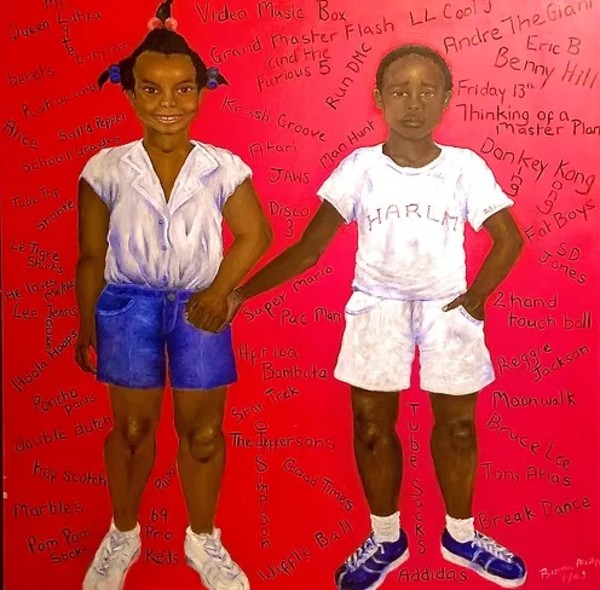 Young Black Love 80s by Bonnie Phillips, Image 17.