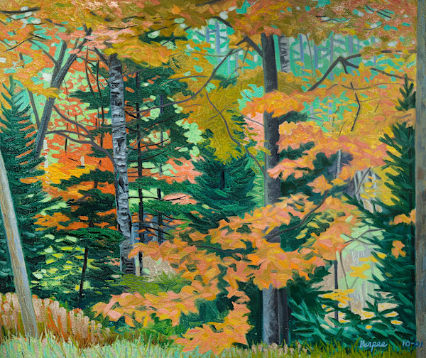 Autumn Forest by James Burpee