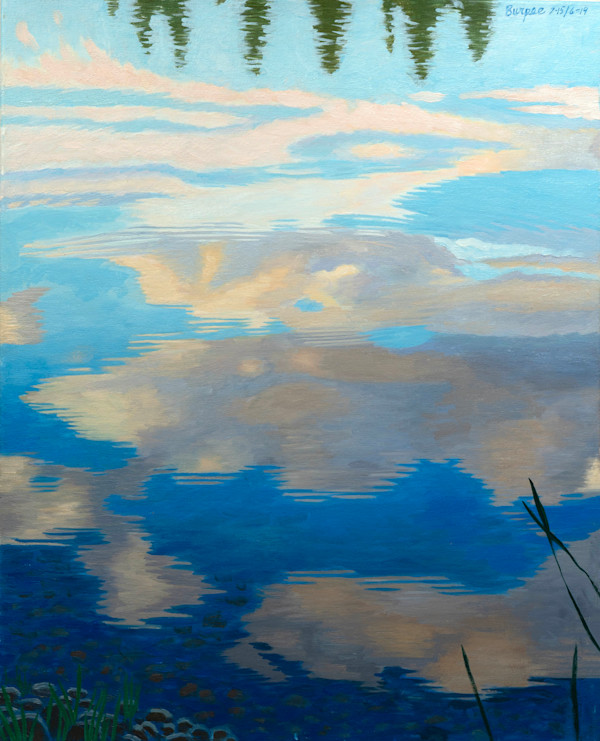 Clouds Reflected by James Burpee, Image 1.
