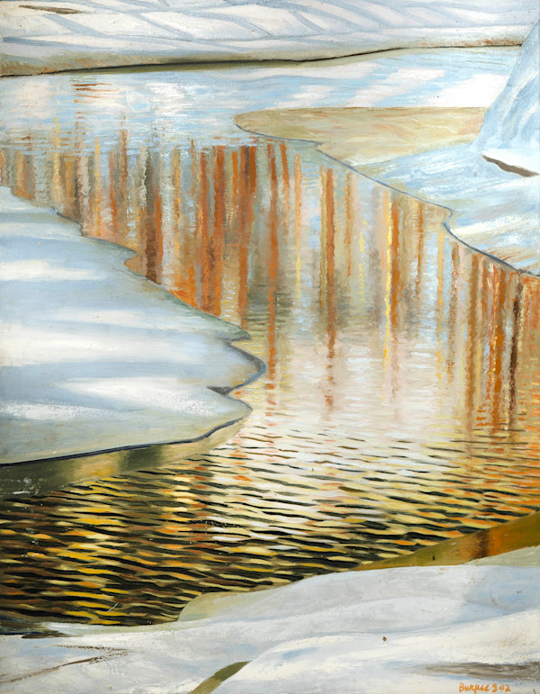 Ochre Grey Reflection by James Burpee, Image 1.