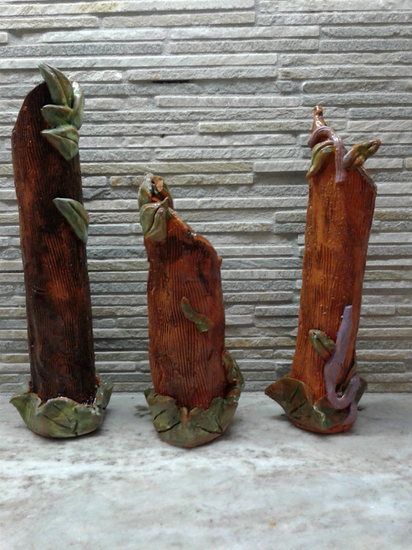 RNR #11 Woodland Faerie Bud Vases (price is each)