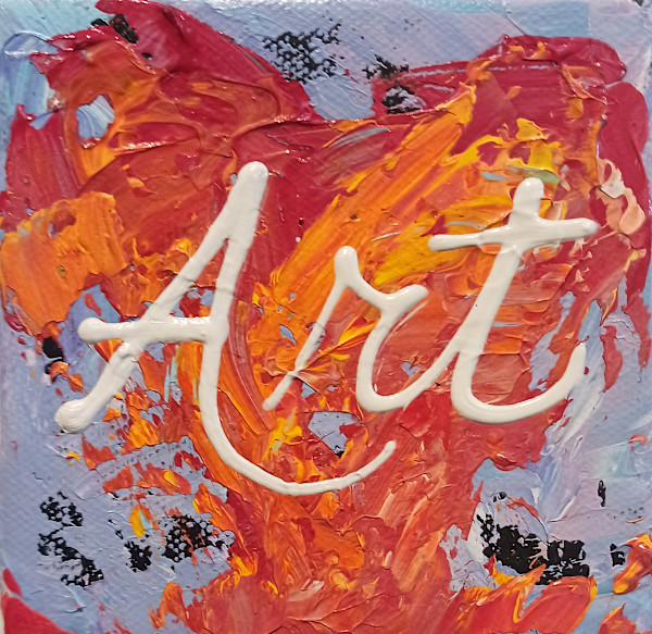 Itty Bitty Art Heart by Ronda Richley