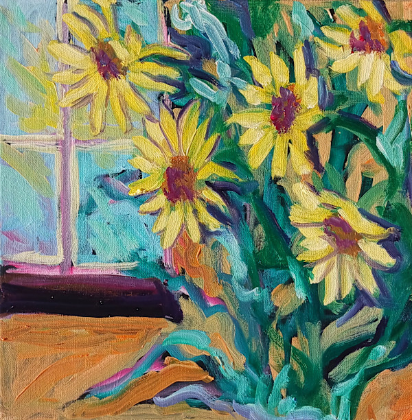 At the Window #1 by Ronda Richley