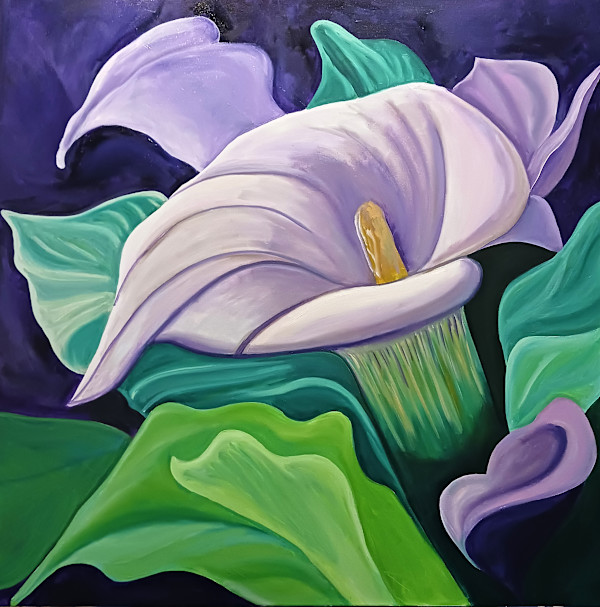 Calla Lily Elegance by Ronda Richley