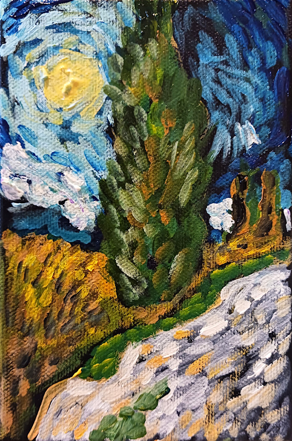 Mini Cypress by Ronda Richley