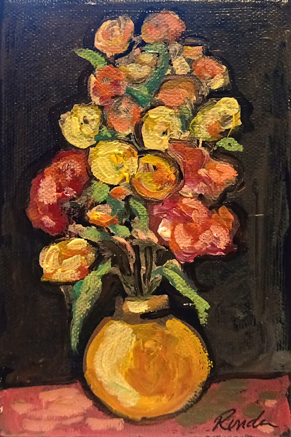 Mini Pot in Gold by Ronda Richley