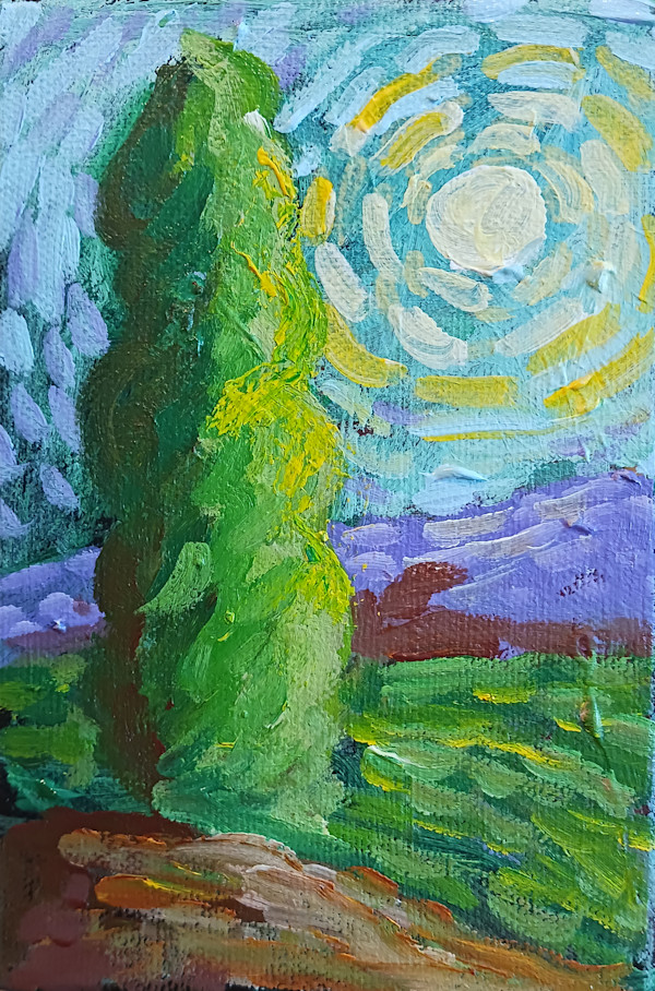 Mini Solo Cypress by Ronda Richley