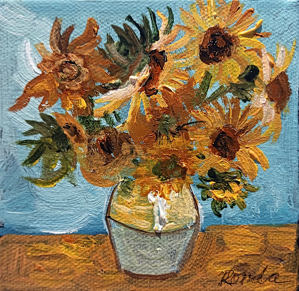 Mini Sunflowers by Ronda Richley