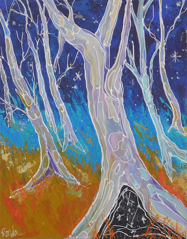 Faeries in the Night 2 by Ronda Richley