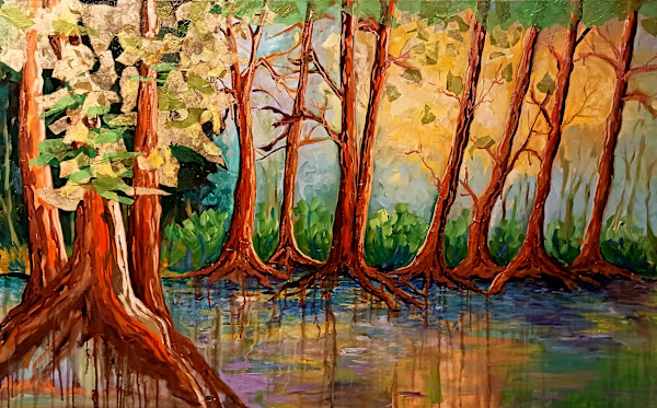 Where the River Mirrors the Forest by Ronda Richley