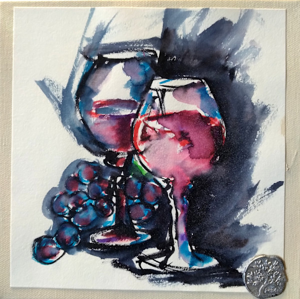 Wine Study #4 by Ronda Richley
