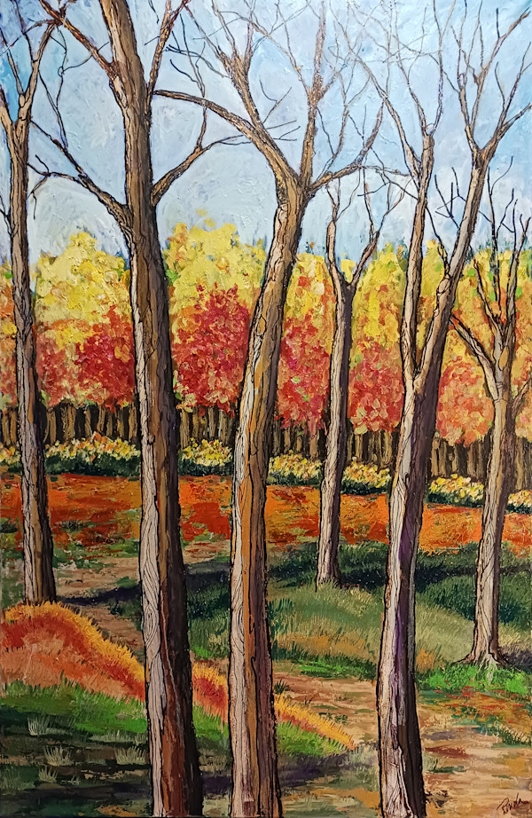 Autumn's Tapestry of Color by Ronda Richley