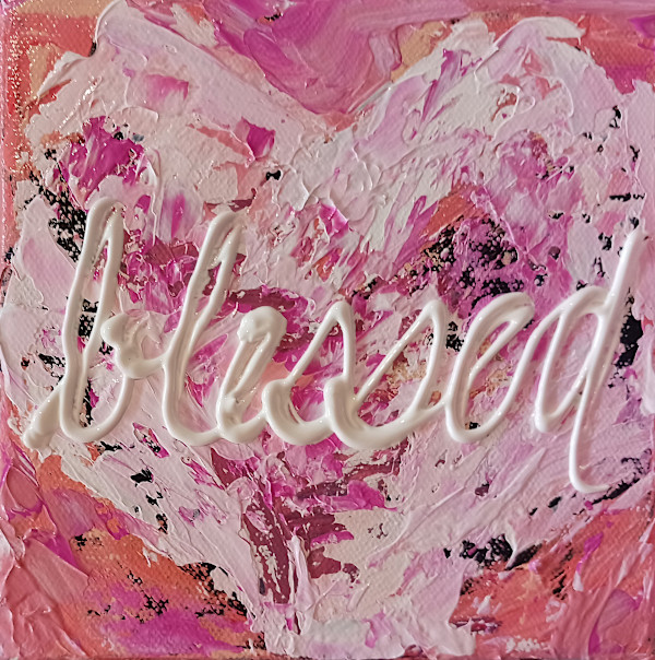 Blessed thin pink by Ronda Richley