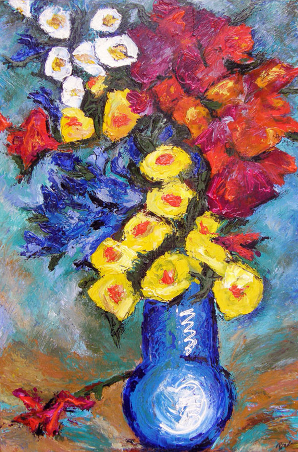 Dutch Flowers by Ronda Richley
