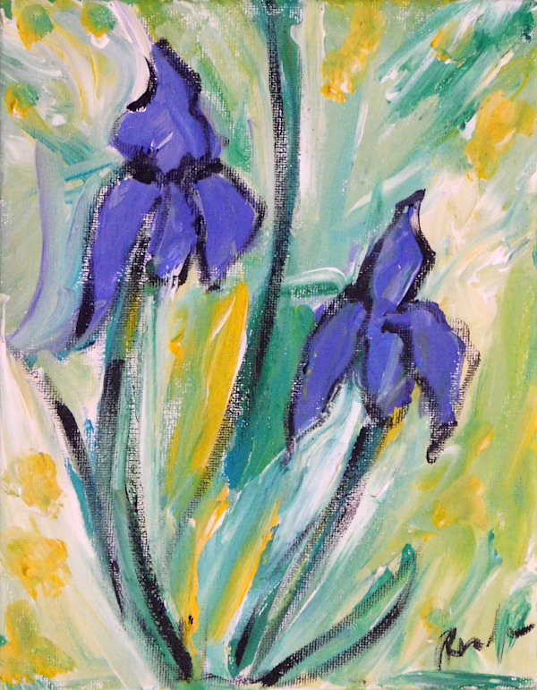 Iris Study 2 by Ronda Richley