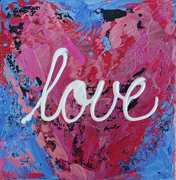 Love 6x6 thin by Ronda Richley