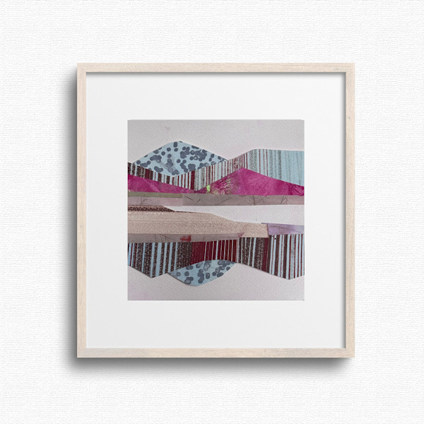 Rhythm - Original 6in x 6in Collage, Shilo Ratner by Shilo Ratner