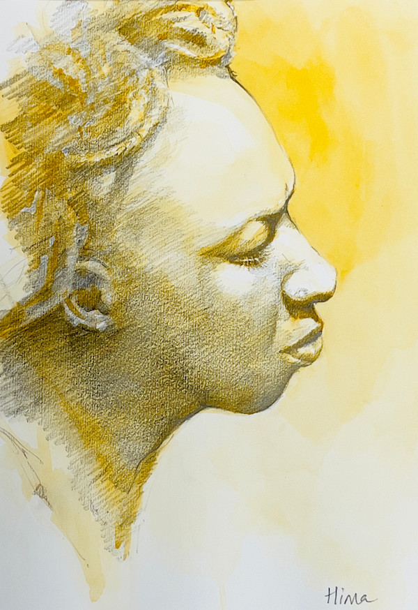 Study in Graphite and Light by Hima  Jain, Image 1.