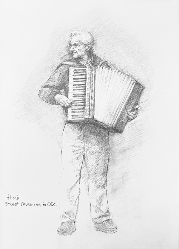 Street Musician by Hima  Jain, Image 1.