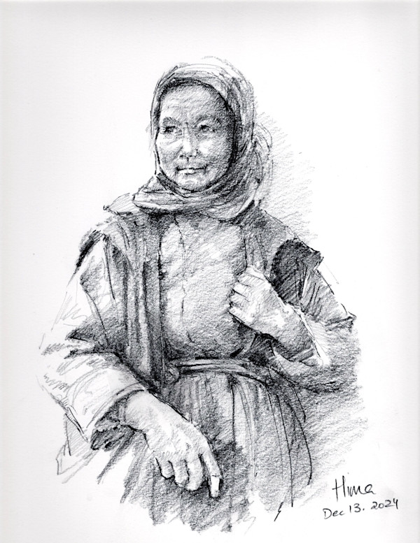 Ladakhi Lady by Hima  Jain, Image 1.