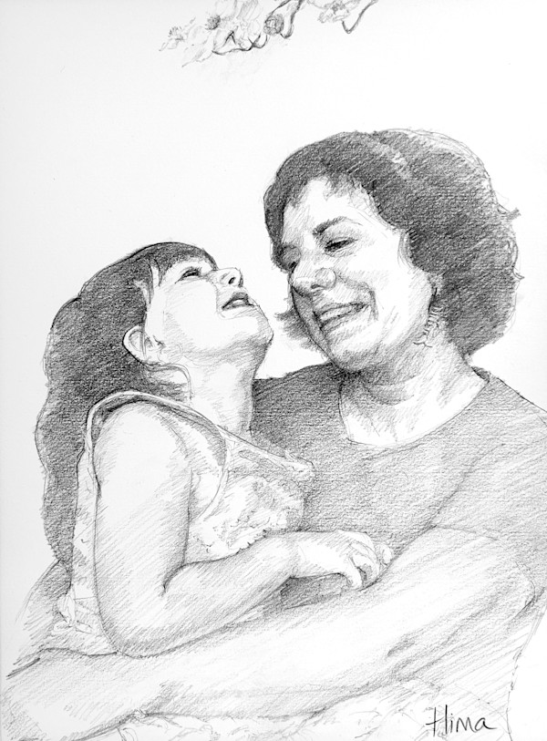 Mother and Daughter by Hima  Jain, Image 1.