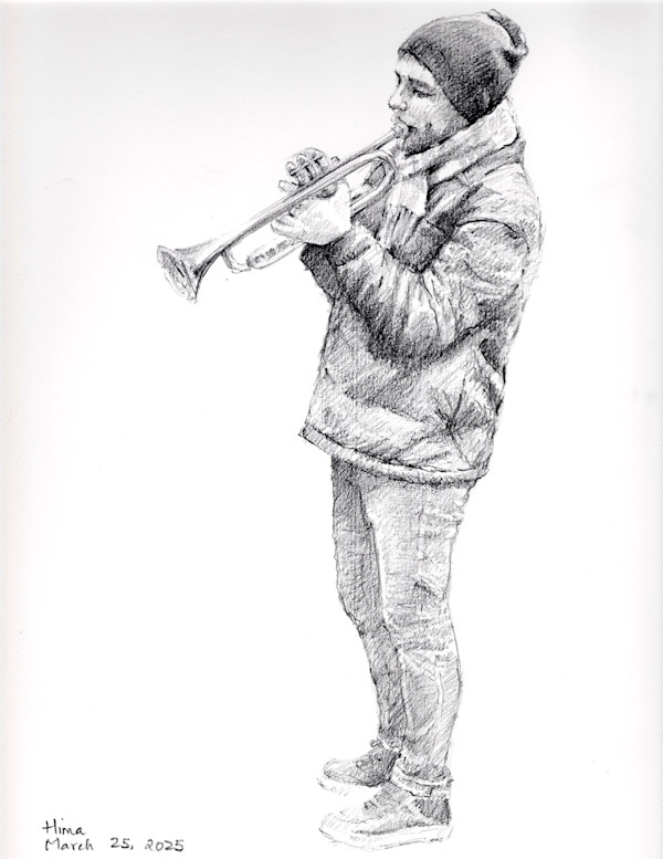 Music Man by Hima  Jain, Image 1.