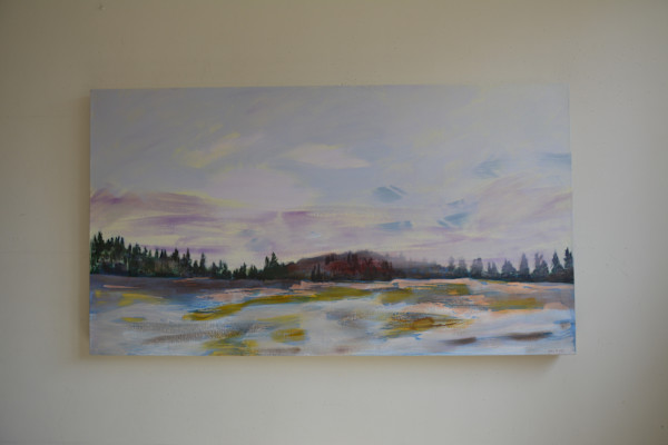 Snow-blown Meadow by Barbara Ballachey, Image 4.