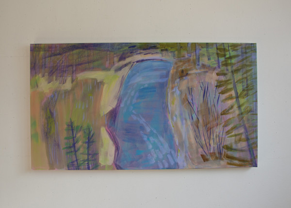 Threepoint From the Bank by Barbara Ballachey, Image 1.