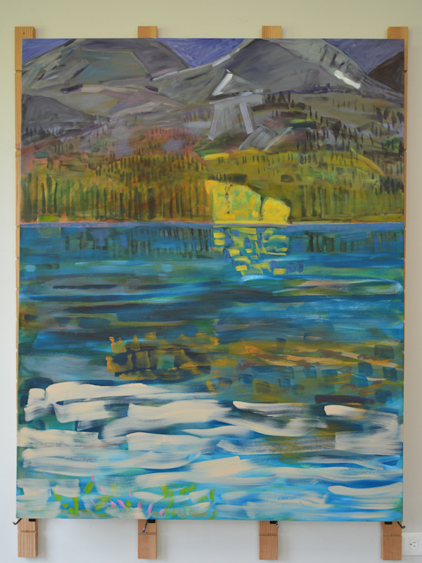 Emerald Lake #1 - Yellow Reflection by Barbara Ballachey, Image 9.
