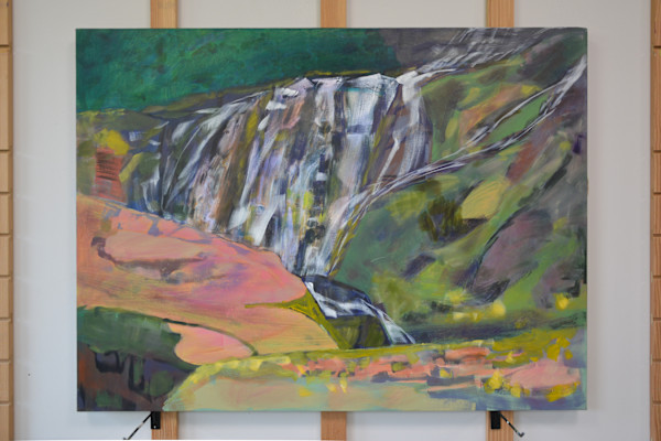 Iceland Memory (Falls) by Barbara Ballachey, Image 1.