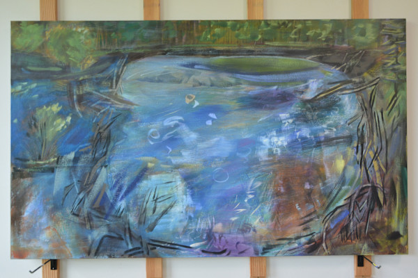 Blue Pond by Barbara Ballachey, Image 6.