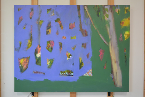 Tree on Green by Barbara Ballachey, Image 1.
