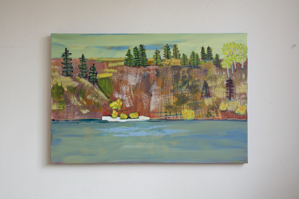 Last Remaining Snow by Barbara Ballachey, Image 1.