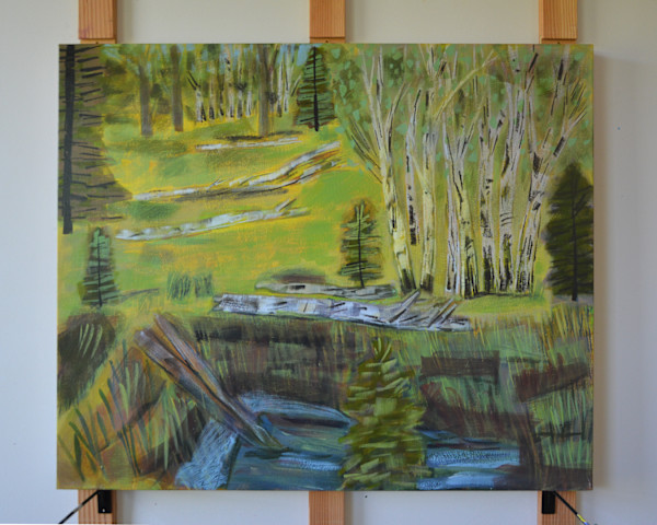 Hillside - Pond by Barbara Ballachey, Image 4.