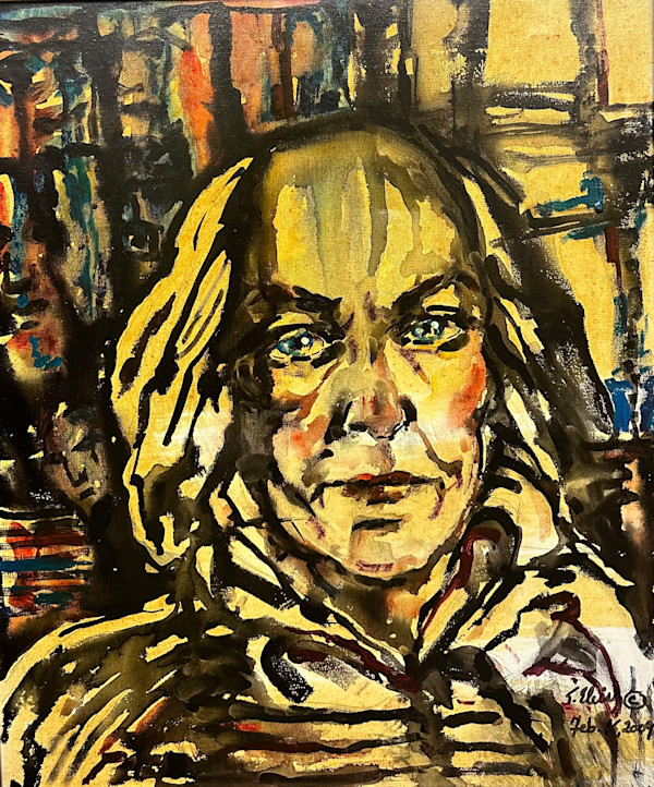 66 “Self Portrait” by G. Eleish, Image 1.