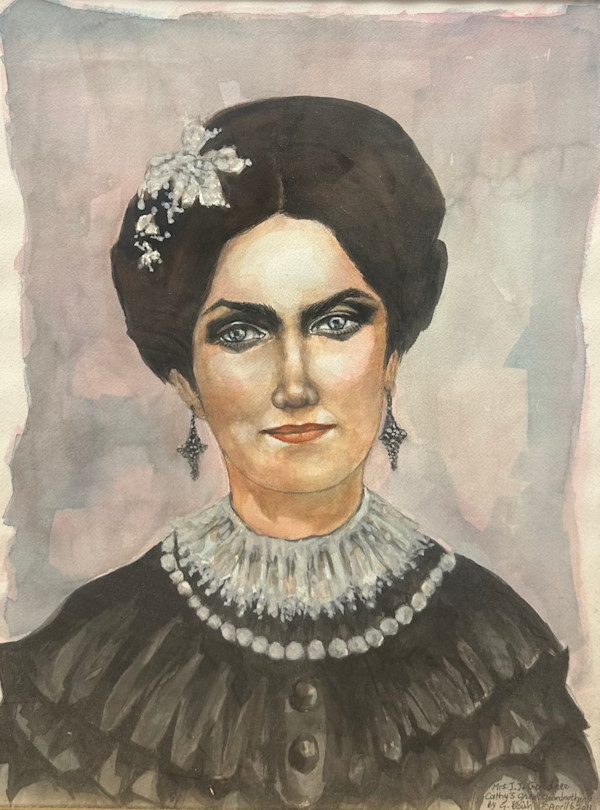 115 “Mrs. J. J. Gardner - Cathy’s Great Grandmother” by G. Eleish, Image 1.