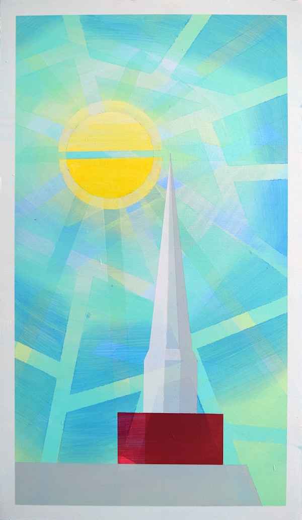 Geoscape Steeple by Mensah Bey, Image 1.