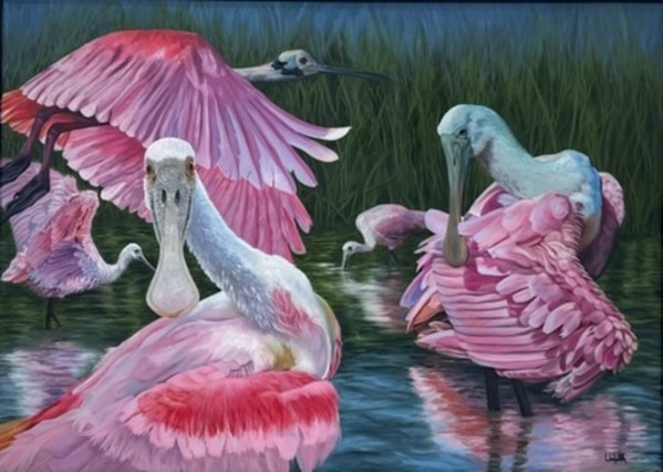 Among the Roseate by Letitia Uyak, Image 1.