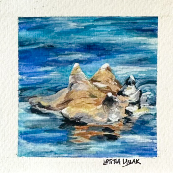Conch in Reflection by Letitia Uyak, Image 1.