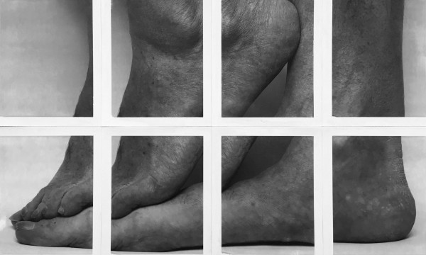 Feet, Eight Panels, 1989 by John Coplans